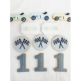 Race Car Cookies (per piece) Race Car Cookies (per piece)