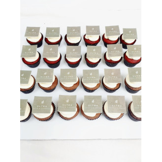 Logo Brand Cupcakes (per piece) Logo Brand Cupcakes (per piece)