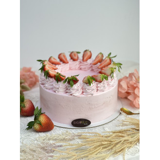 Vanilla Strawberry Cake  Vanilla Strawberry Cake