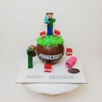Minecraft Chocolate Ball  Minecraft Chocolate Ball