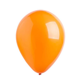 Tangerine Standard Latex Balloons Tangerine Standard Latex Balloons