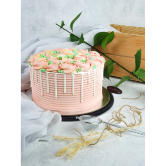Rossettes Cake (Salted buttercream) Rossettes Cake (Salted buttercream)