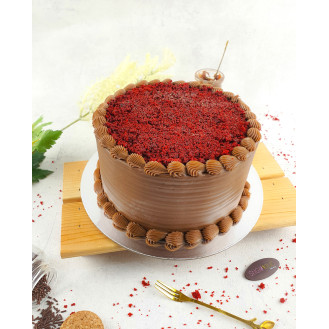 Red Velvet Cake with Chocolate Ganache Red Velvet Cake with Chocolate Ganache
