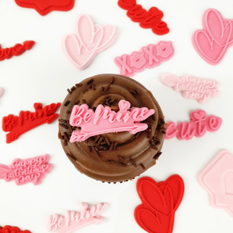 Valentine cupcake - Be mine  Valentine cupcake - Be mine