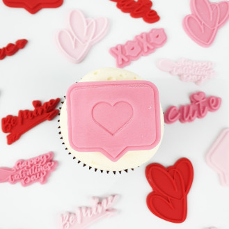 Valentine Cupcake - Heart Valentine Cupcake - Heart