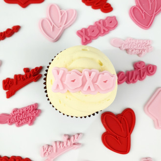 Valentine Cupcake - XOXO Valentine Cupcake - XOXO