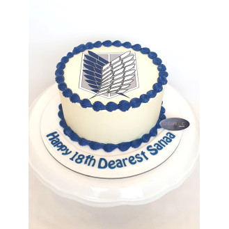 Print Buttercream Cake Print Buttercream Cake