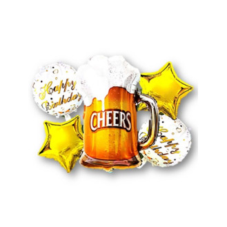 Beer Foil Balloon Set 