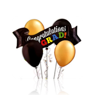 Graduation Ribbon Balloon Set