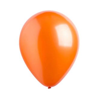 Tangerine Metallic Latex Balloons Tangerine Metallic Latex Balloons
