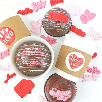 Valentine Hot Chocolate Balls  Valentine Hot Chocolate Balls