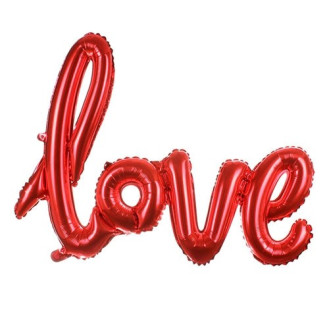 Love shape balloon Red (Air filled only) Love shape balloon Red (Air filled only)