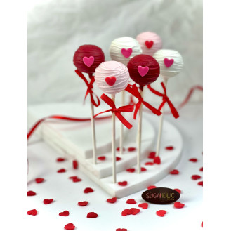 Valentine's Day Cakepops (Per Piece) Valentine's Day Cakepops (Per Piece)