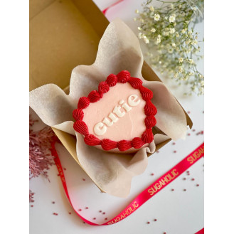 Bento Heart Pink Cake  Bento Heart Pink Cake