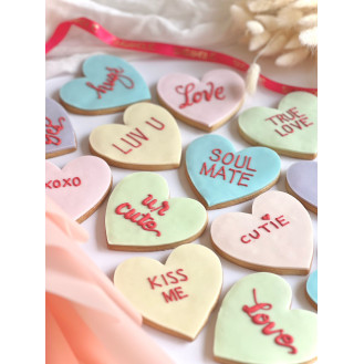 Valentine Colorful Cookies (per piece) Valentine Colorful Cookies (per piece)